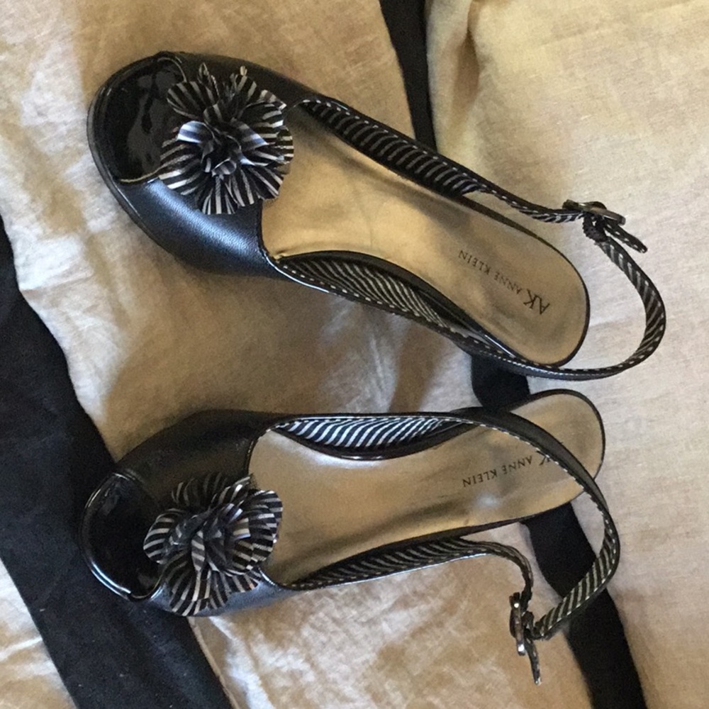 Anne Klein Peep Toe Pumps